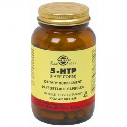 SOLGAR 5 HTP Hydroxytryptophan 100mg 90 Κάψουλες